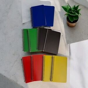 Personal Mini Notebooks 3" x 5" College Ruled 60 Pages per Notepad - Pack of 10